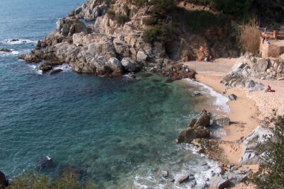 La playa Cala d'en Trons se encuentra en el municipio de Lloret de Mar