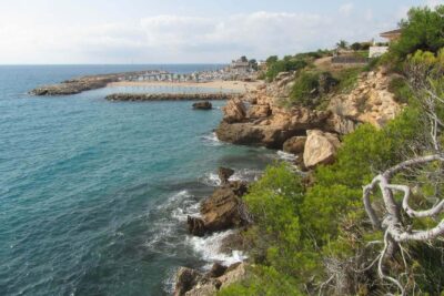 La playa Cala Trebol / Cala Lo Ribellet se encuentra en el municipio de L'Ametlla de Mar