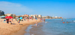 La playa Calafell se encuentra en el municipio de Calafell