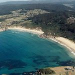 La playa Bimbieiro / Arxúa / Mazorgán se encuentra en el municipio de Ortigueira