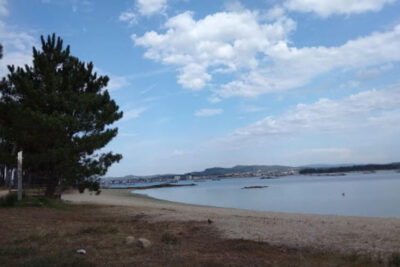 La playa Cabodeiro se encuentra en el municipio de A Illa de Arousa