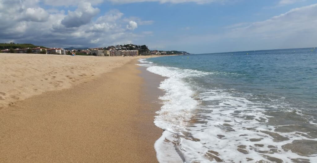 La playa Canet de Mar se encuentra en el municipio de Canet de Mar