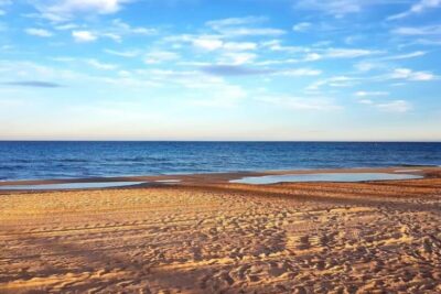 La playa Carabassí se encuentra en el municipio de Elche