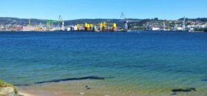 La playa Caranza se encuentra en el municipio de Ferrol