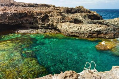 La playa Charco Azul / Los Llanillos se encuentra en el municipio de Frontera