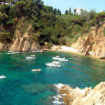 La playa Els Capellans / Freu / Punta Santa Ana se encuentra en el municipio de Blanes