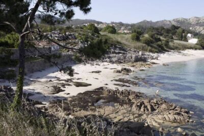 La playa Fogareiro se encuentra en el municipio de Muros