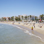 La playa L'Estanyol se encuentra en el municipio de Sitges