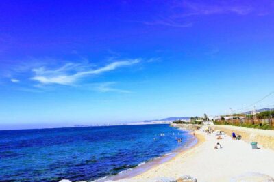 La playa La Descàrrega se encuentra en el municipio de Premià de Mar