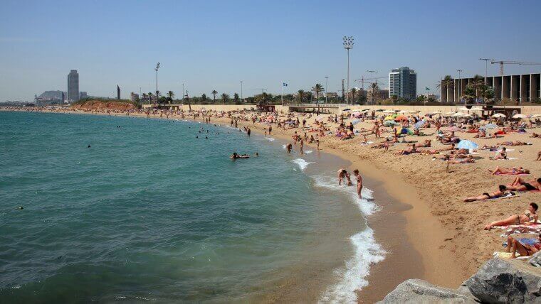 La playa La Mar Bella se encuentra en el municipio de Barcelona, perteneciente a la provincia de Barcelona y a la comunidad autónoma de Cataluña