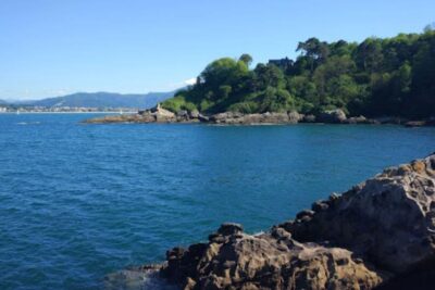 La playa Los Frailes / Asturiaga / El Fraile se encuentra en el municipio de Hondarribia