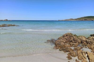 La playa Lourido se encuentra en el municipio de Muxía