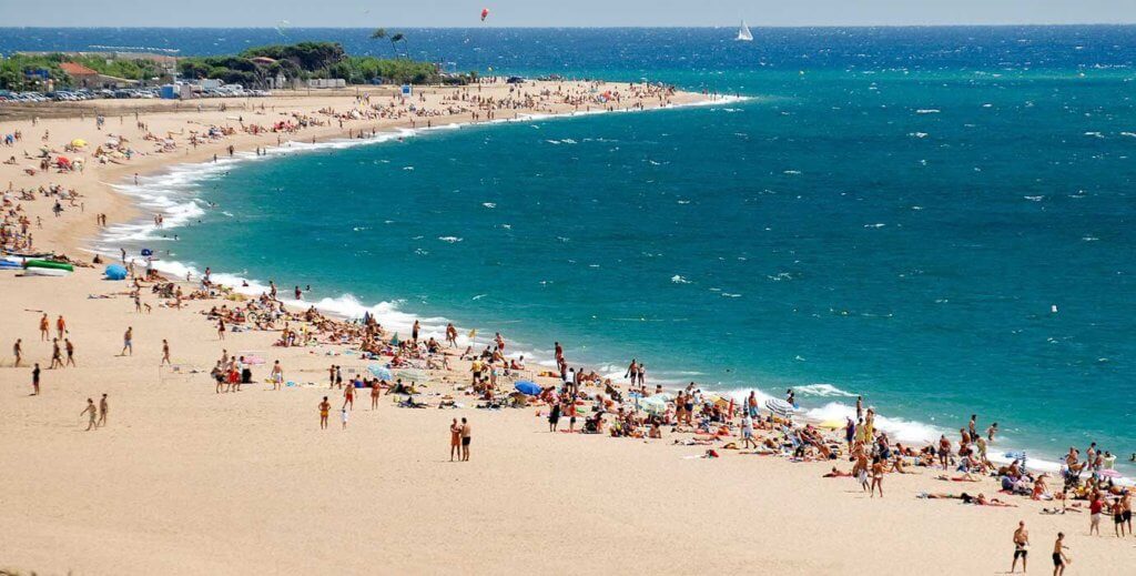 La playa Malgrat de la Conca se encuentra en el municipio de Malgrat de Mar