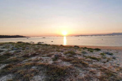 La playa Mexilloeira se encuentra en el municipio de O Grove