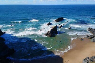 La playa O Picón se encuentra en el municipio de Ortigueira