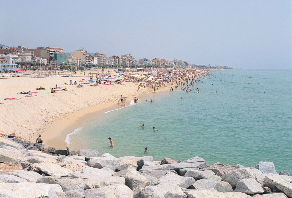 La playa Ocata se encuentra en el municipio de El Masnou