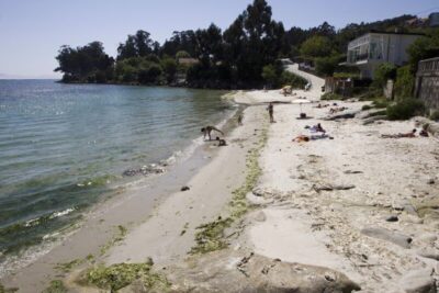 La playa Ouriceira se encuentra en el municipio de Poio