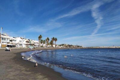 La playa Pedregalejo se encuentra en el municipio de Málaga