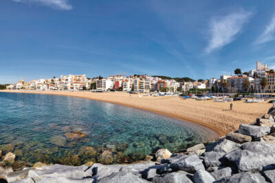 La playa Platja de les Barques se encuentra en el municipio de Sant Pol de Mar