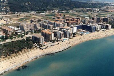 La playa Platja de les Dunes / Santa Susanna se encuentra en el municipio de Santa Susanna