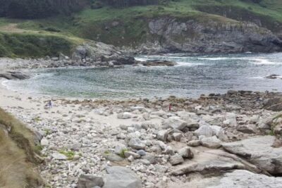 La playa Portonovo se encuentra en el municipio de Viveiro