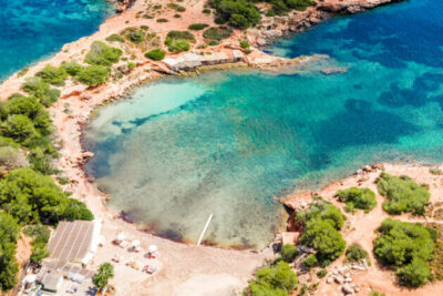 La playa S'Estanyol / Cala S'Estanyol se encuentra en el municipio de Santa Eulalia del Río