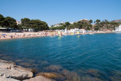 La playa Sant Feliu se encuentra en el municipio de Sant Feliu de Guíxols