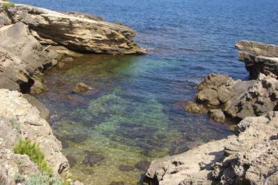 La playa Santa Llúcia se encuentra en el municipio de El Perell