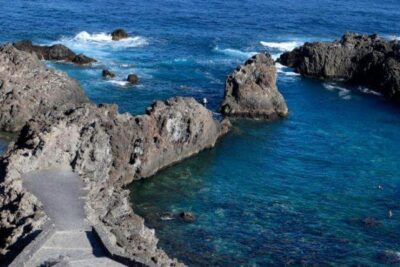 La playa Santo Domingo se encuentra en el municipio de La Guancha