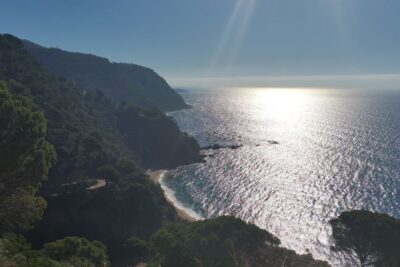 La playa Senyor Ramón se encuentra en el municipio de Santa Cristina d'Aro