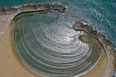 La playa Terramar se encuentra en el municipio de Sitges