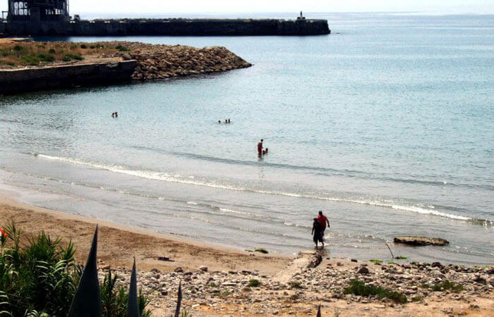La playa Vallcarca se encuentra en el municipio de Sitges