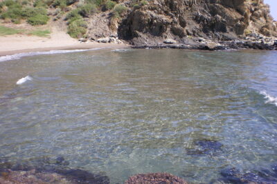 playa bano de las mujeres en lorca