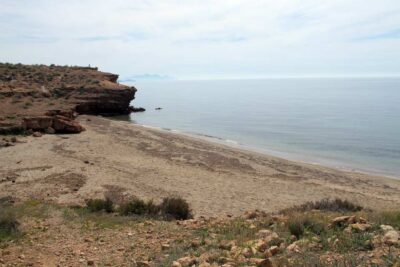 playa barranco ancho en mazarron