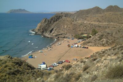 playa calnegre en lorca