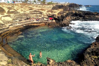 playa charco del palo charca natural charco del palo