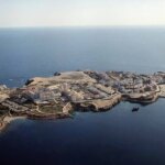 Playa de Las Escalerillas en Cartagena