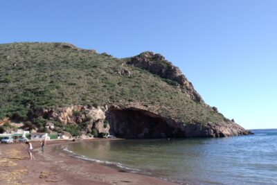 playa el gorguel en cartagena