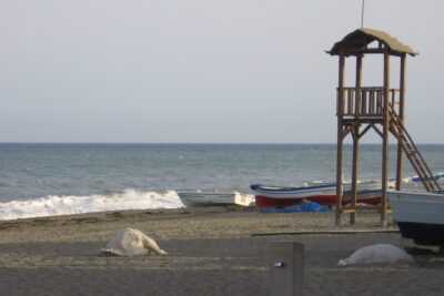 playa guadalmansa el pirata en mazarron