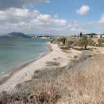 Playa La Calera en Cartagena