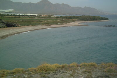 playa las chapas en mazarron