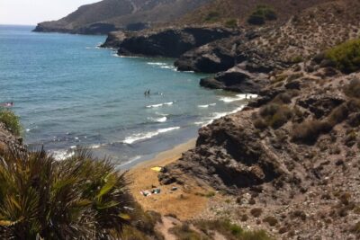 playa las mulas en cartagena