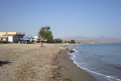 playa puntas de calnegre en lorca