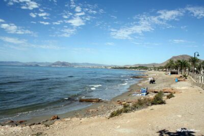 playa san gines en cartagena