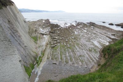 playa algorri en zumaia