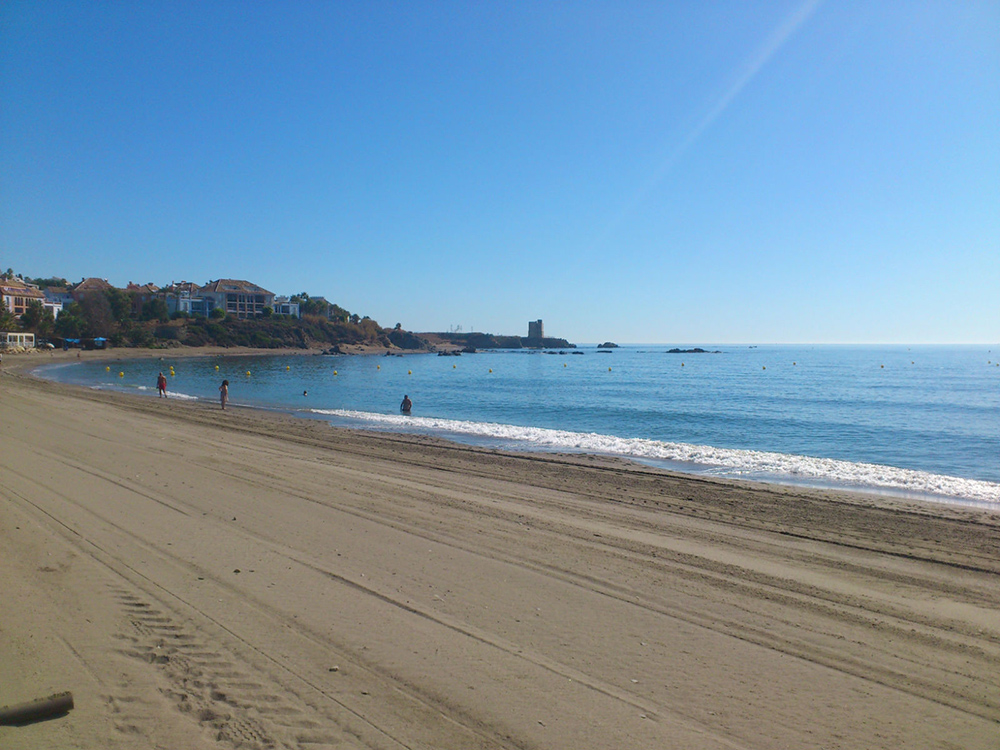 playa ancha en casares
