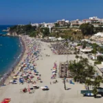 Playa Burriana en Nerja