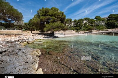 playa calo de sa torre en santany