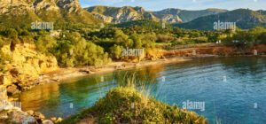 playa calo des cans en art