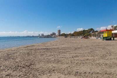 playa castillico en san javier